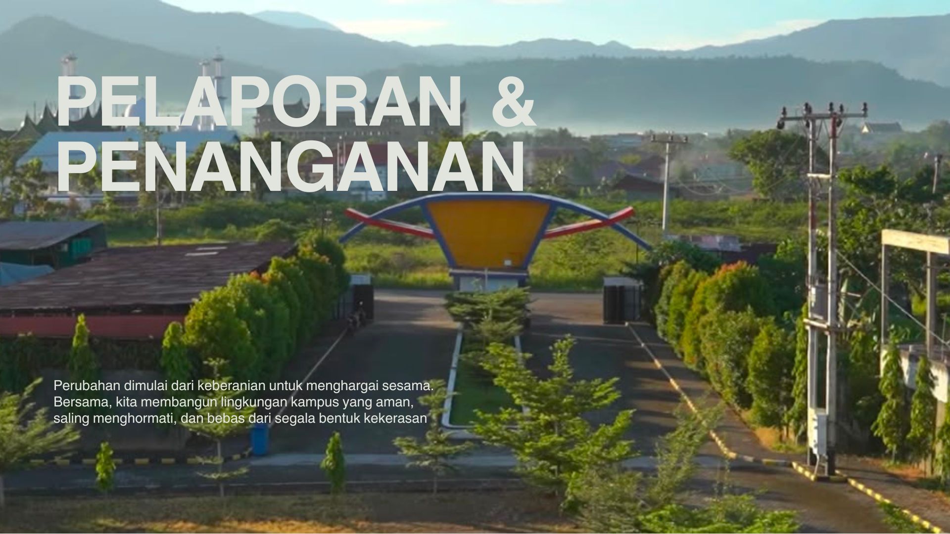 Pelaporan dan Penanganan